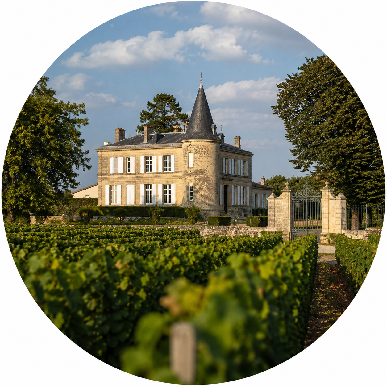 Cabernet from the barrel at a Left Bank château in the Médoc
