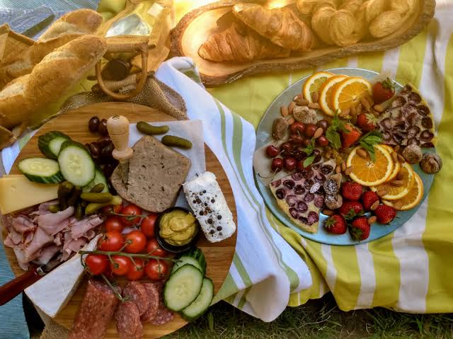 A rustic lunch in a Danube river village with a glass of local Riesling