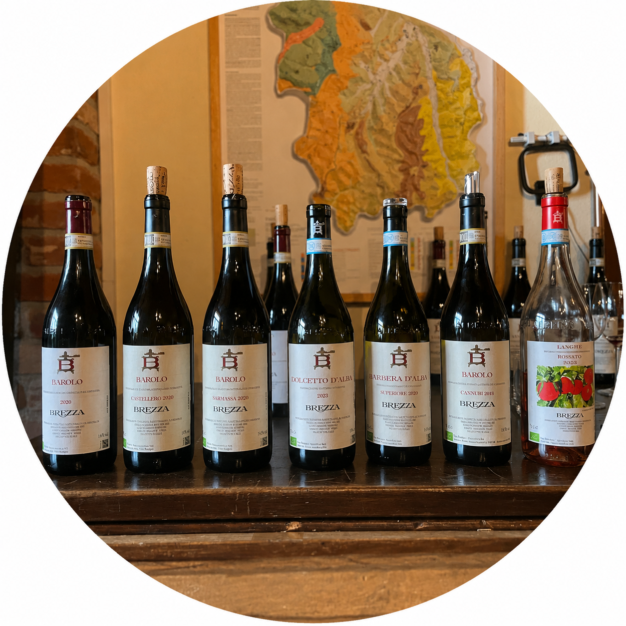 A morning Nebbiolo tasting with a grower near Alba, Piedmont