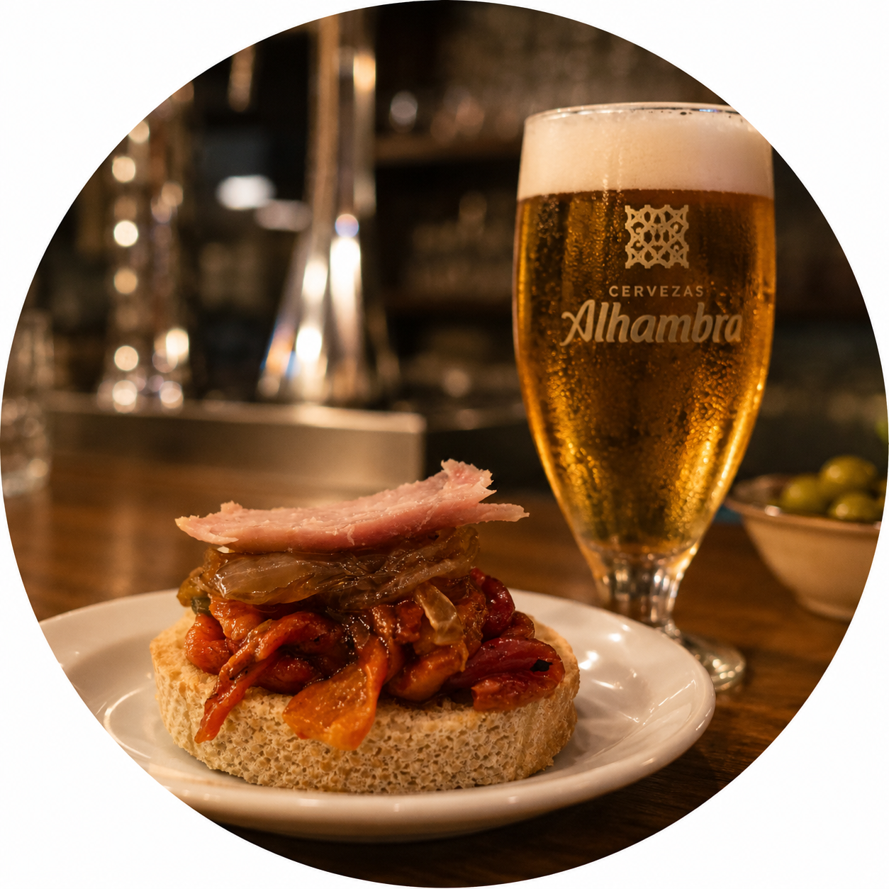 Castilian tapas in the old town with the local Tinto Fino